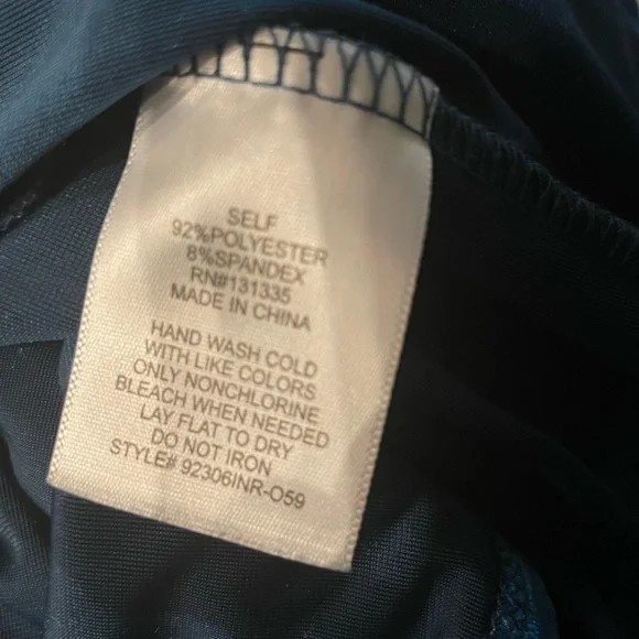 🦚Peacock blue VELVET Wrap dress by Socialite - Picture 5 of 5